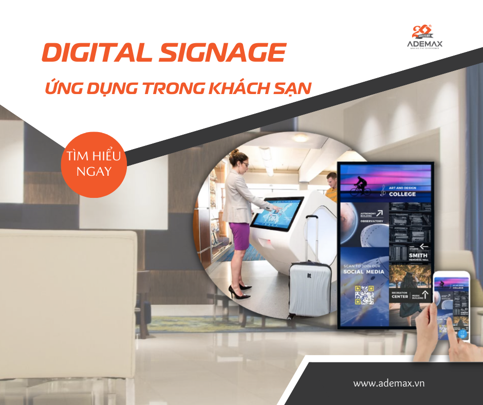 Giải pháp Digital Signage ứng dụng trong khách sạn