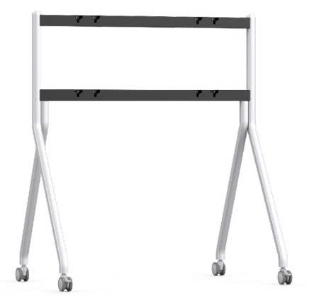 Giá treo màn hình tương tác có chân bánh xe di động IdeaHub 2 Rolling Stand 65/75/86 (màu trắng)