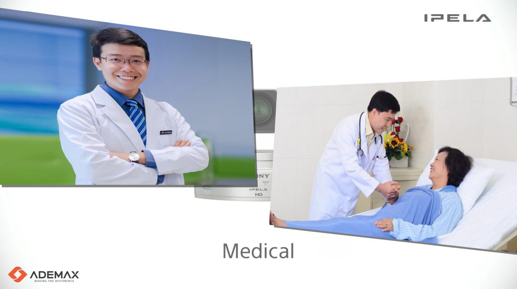 ỨNG DỤNG THIẾT BỊ HỘI NGHỊ TRUYỀN HÌNH SONY CHO NGÀNH Y TẾ