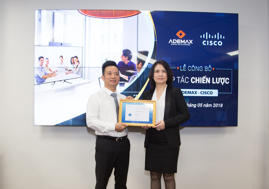 Những điểm nhấn trong Lễ công bố hợp tác chiến lược Ademax – Cisco