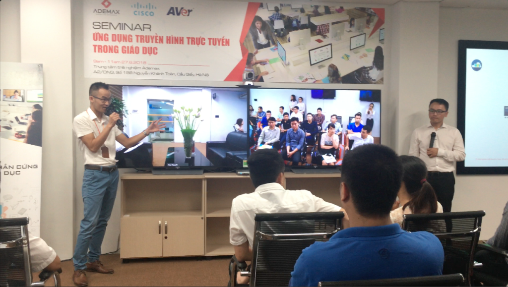 SEMINAR: “ỨNG DỤNG TRUYỀN HÌNH TRỰC TUYẾN TRONG GIÁO DỤC” – CHIA SẺ, HỢP TÁC CÙNG ĐÓN ĐẦU XU THẾ