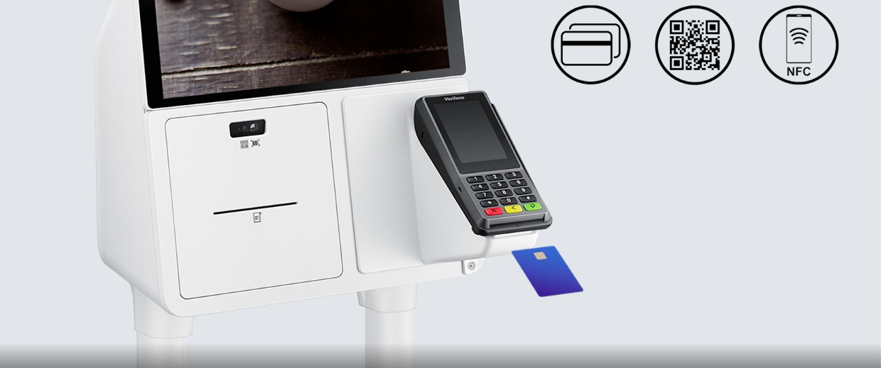 Kiosk mang lại sự linh hoạt hơn với mọi đơn đặt hàng cho các tương tác vừa cá nhân hóa và vừa đơn giản hóa. Kiosk mang lại sự linh hoạt hơn với mọi đơn đặt hàng cho các tương tác vừa cá nhân hóa và vừa đơn giản hóa.