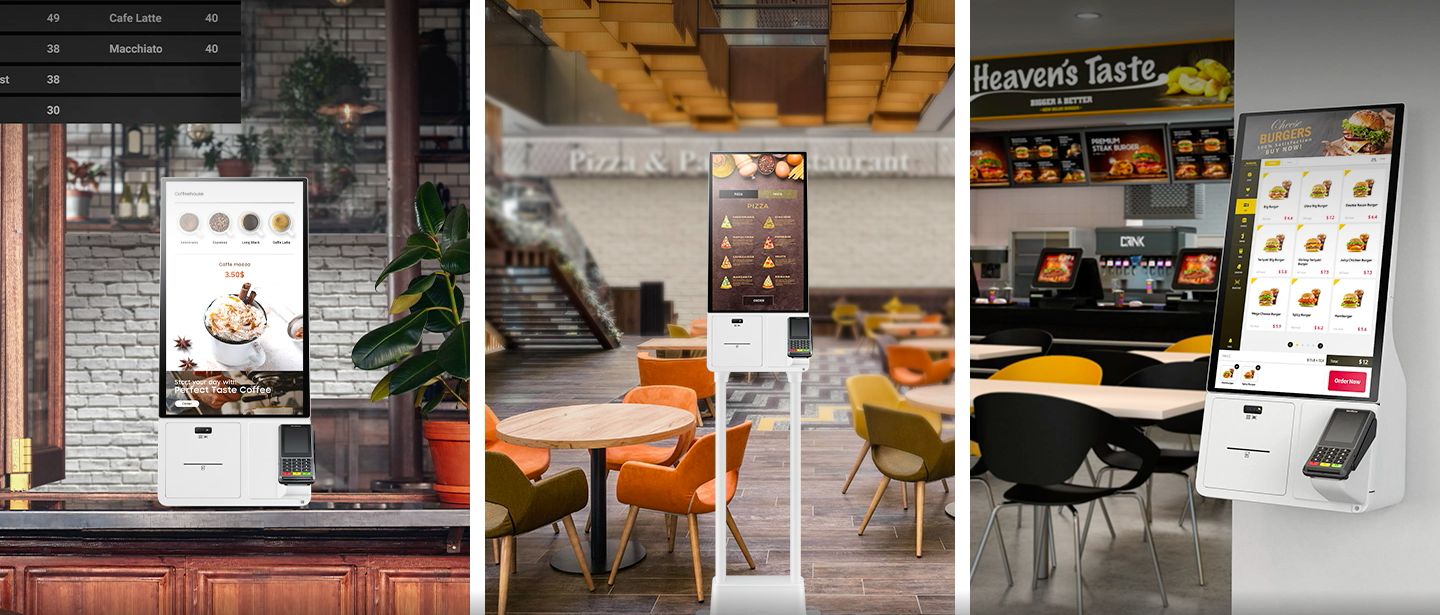 Với nhiều cách cài đặt hơn, các cửa hàng mới có thể tích hợp Kiosk một cách tự nhiên để có trải nghiệm hiệu quả hơn. Với nhiều cách cài đặt hơn, các cửa hàng mới có thể tích hợp Kiosk một cách tự nhiên để có trải nghiệm hiệu quả hơn.