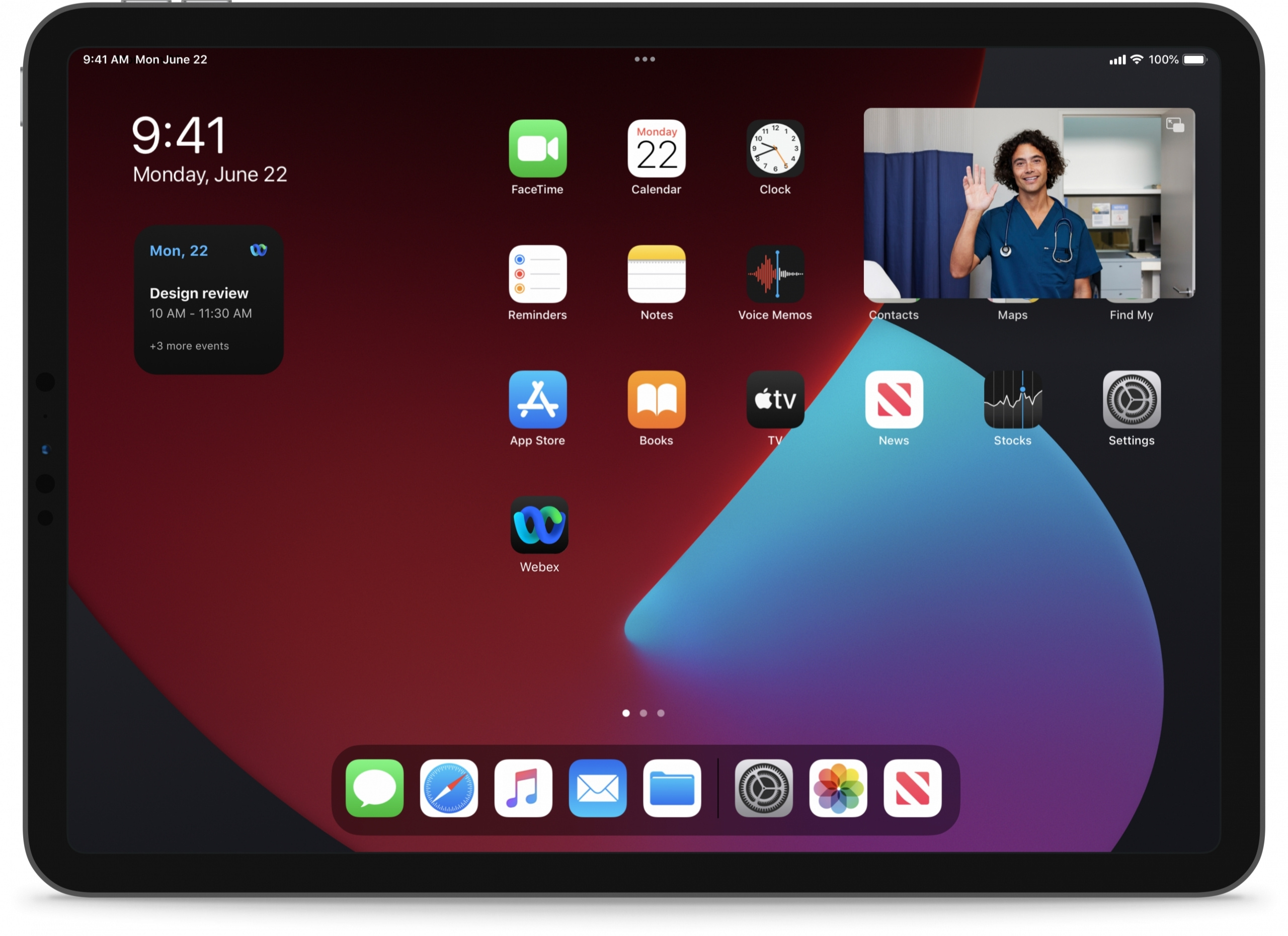 Hiện nay, Webex Meetings App trên iPad đã được bổ sung tính năng Picture in Picture giúp cho trải nghiệm của người dùng trở nên tuyệt vời hơn rất nhiều.
