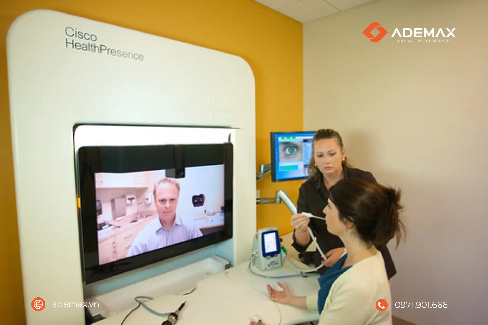 Giải pháp Telemedicine của Ademax được xây dựng để đáp ứng nhiều kịch bản ứng dụng khác nhau, từ chuyên môn lâm sàng đến điều hành nội bộ.