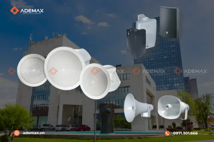 Hệ thống âm thanh thông báo cho phép quản lý tập trung, chia vùng phát độc lập và đảm bảo thông tin được truyền tải nhất quán trong toàn bộ không gian.