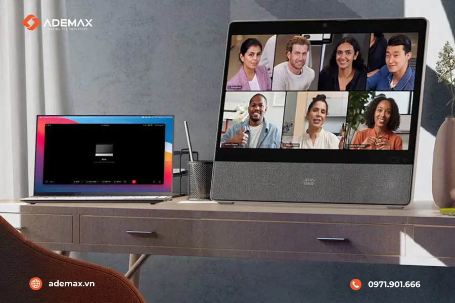 Thiết bị đầu cuối tích hợp Cisco Desk rất phù hợp cho làm việc Hybrid 