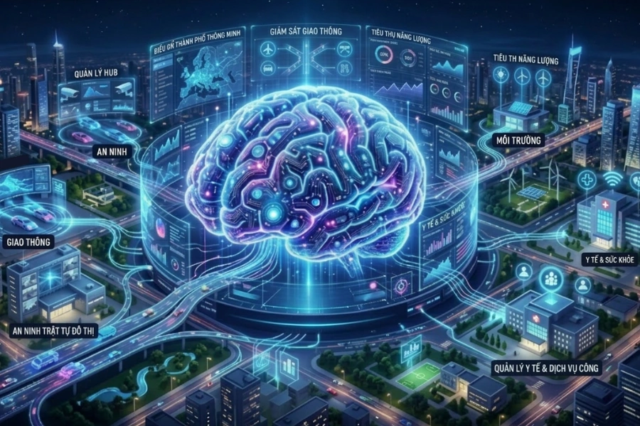 IOC – Bộ não điều hành dữ liệu trong đô thị thông minh