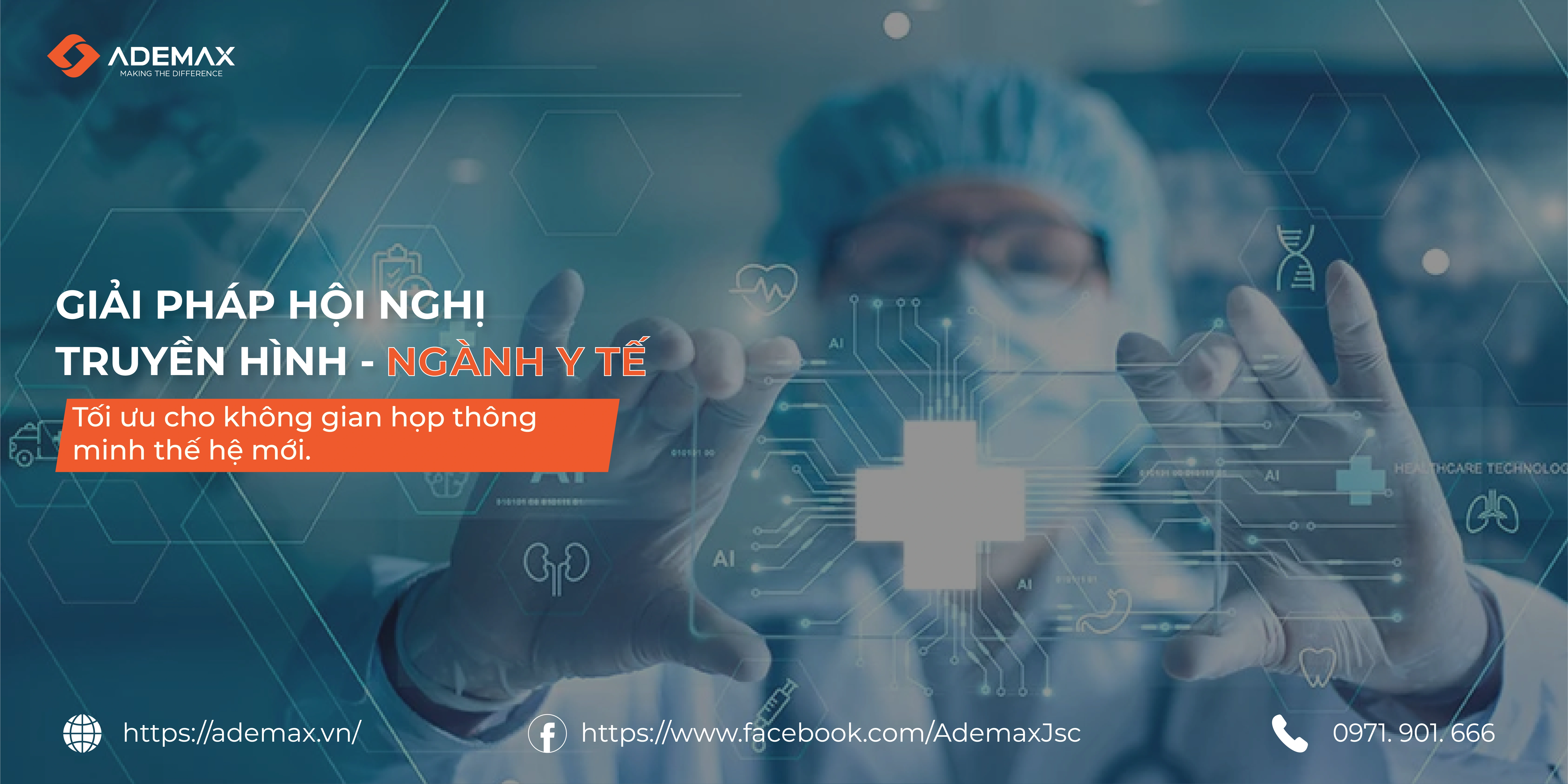 GIẢI PHÁP HỘI NGHỊ TRUYỀN HÌNH CHO NGÀNH Y TẾ – ĐỘT PHÁ CÔNG NGHỆ TELEMEDICINE 4.0