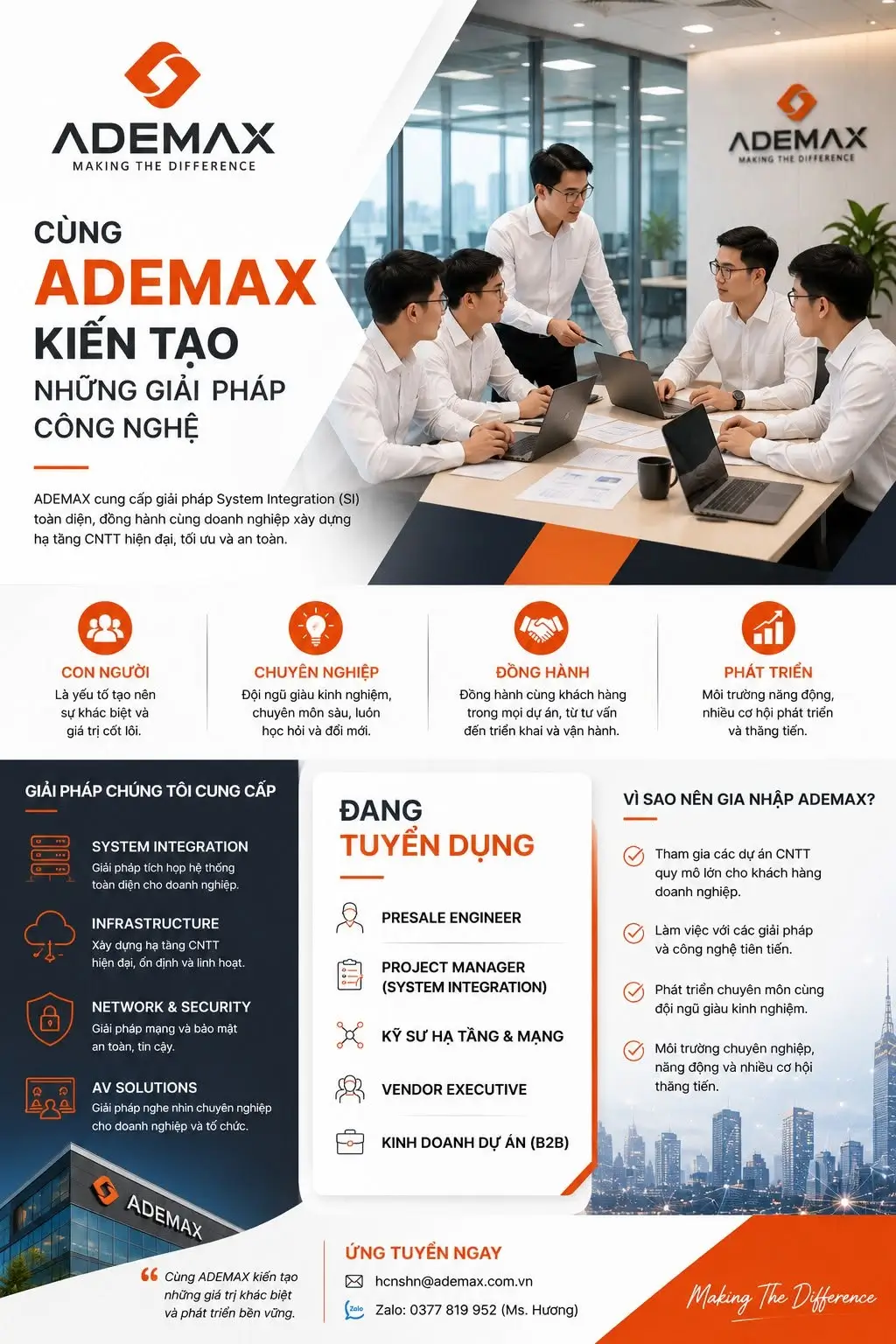 CÙNG 𝐀𝐃𝐄𝐌𝐀𝐗 KIẾN TẠO NHỮNG GIẢI PHÁP CÔNG NGHỆ