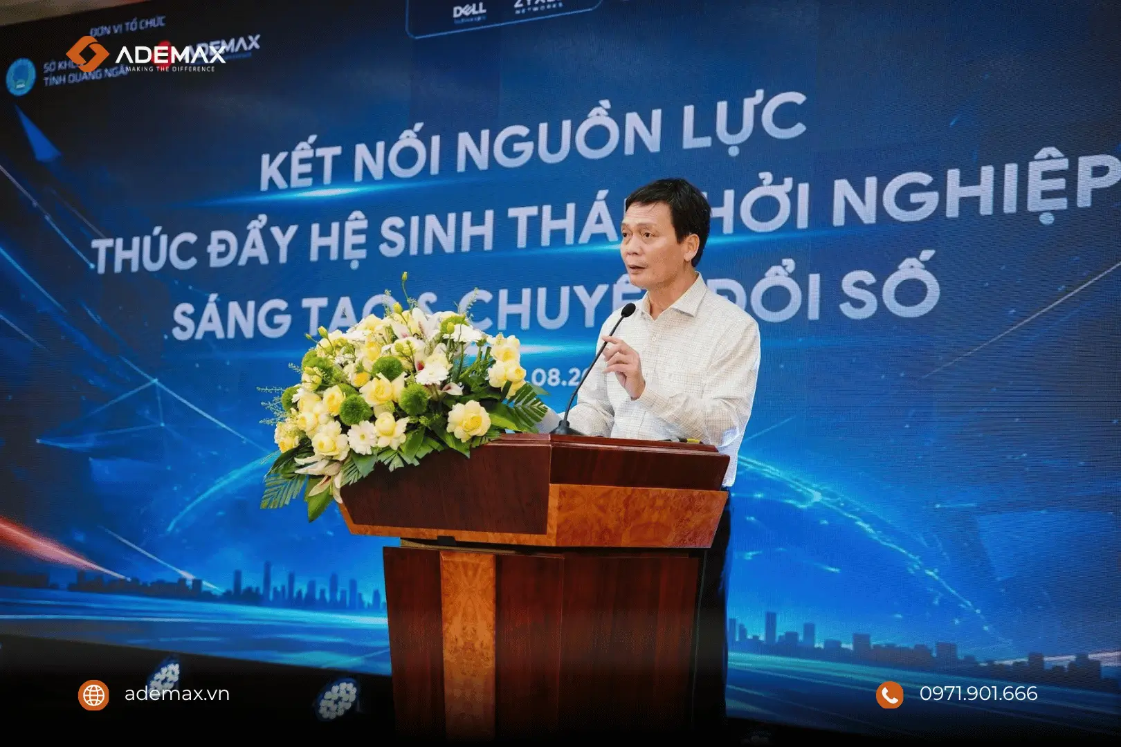 CHUYỂN ĐỔI SỐ CẤP XÃ/PHƯỜNG TẠI QUẢNG NGÃI – BÀI TOÁN ỨNG DỤNG THỰC TIỄN TỪ ADEMAX
