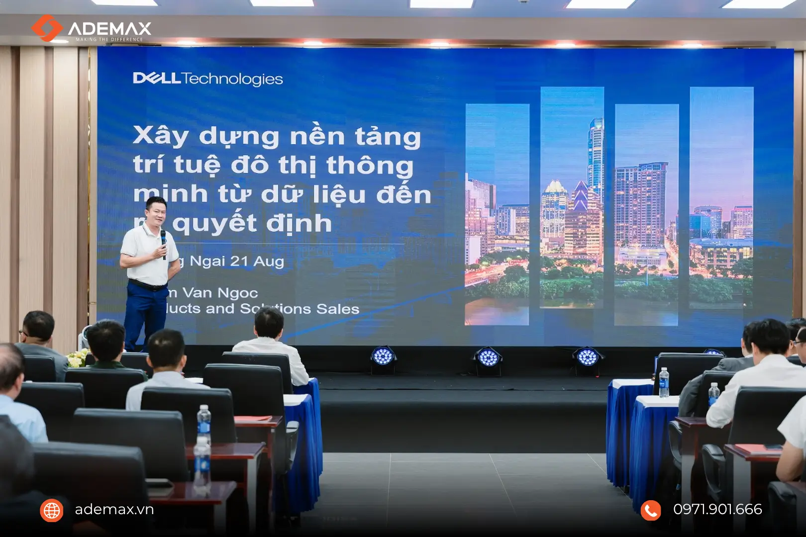 Khám phá 8 nhóm giải pháp công nghệ được trình diễn tại Quảng Ngãi, từ hành chính công, hạ tầng, bảo mật đến Trung tâm điều hành thông minh.