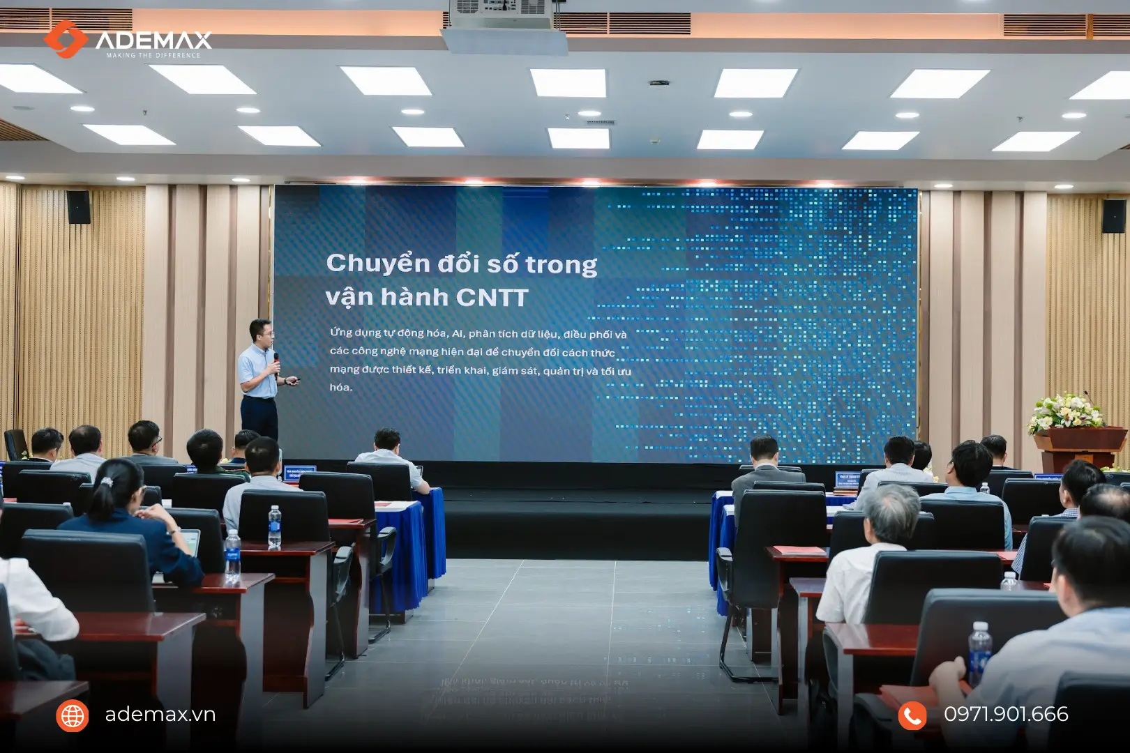 Khám phá 8 nhóm giải pháp công nghệ được trình diễn tại Quảng Ngãi, từ hành chính công, hạ tầng, bảo mật đến Trung tâm điều hành thông minh.