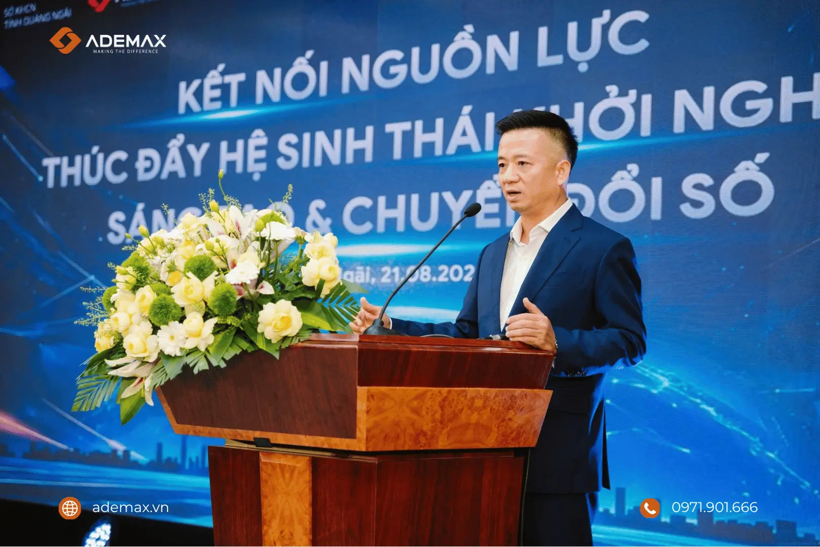 CHUYỂN ĐỔI SỐ CẤP XÃ/PHƯỜNG TẠI QUẢNG NGÃI – BÀI TOÁN ỨNG DỤNG THỰC TIỄN TỪ ADEMAX