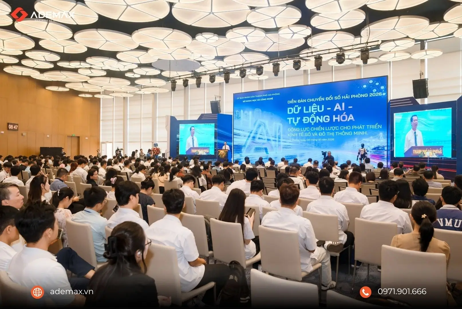 Diễn đàn Chuyển đổi số Hải Phòng thu hút hơn 400 đại biểu và doanh nghiệp tham dự
